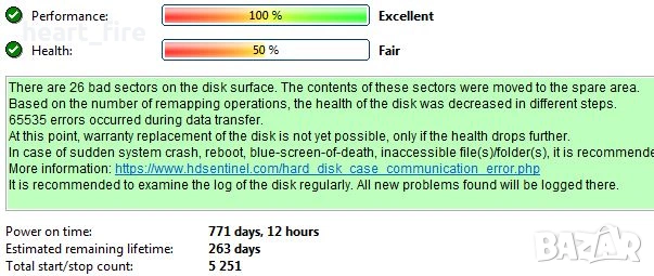 Проблемни дискове Samsung 3.5 SATA HDD, снимка 7 - Твърди дискове - 42093808