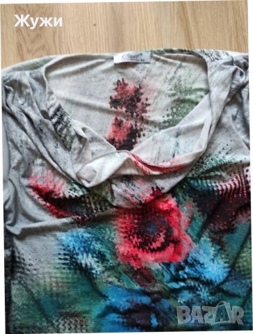 Страхотна дамска блуза Л размер, снимка 9 - Блузи с дълъг ръкав и пуловери - 36854744