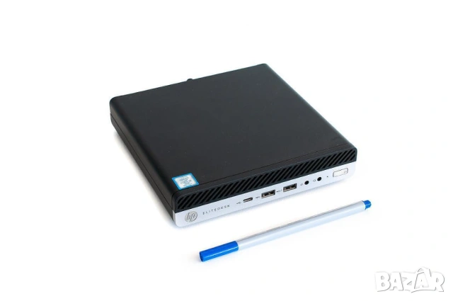 • Мини компютър HP EliteDesk 800 G5 Mini i5-8500T/8GB/256GB SSD NVMe