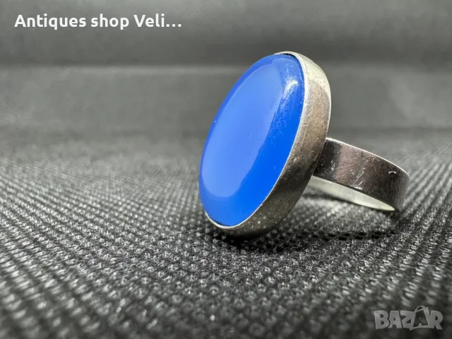 Сребърен пръстен №6032, снимка 1