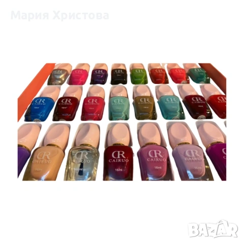 Комплект 24 бр. лакове за нокти CR CAIRUO, снимка 5 - Продукти за маникюр - 53084526