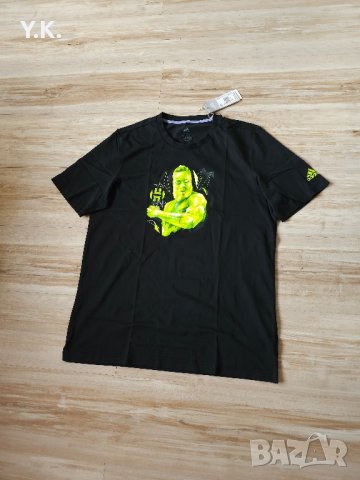 Оригинална мъжка тениска Adidas x James Harden, снимка 2 - Тениски - 44174588