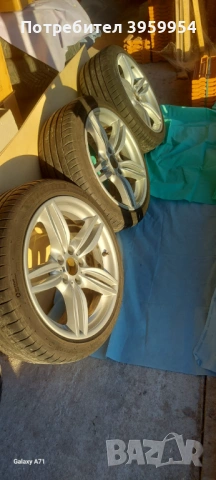 ОРИГИНАЛНИ Bmw f10/11 джанти с гуми 