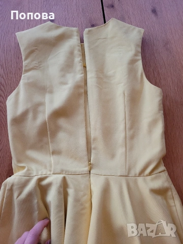 Дамска жълта рокля Mohito, снимка 9 - Рокли - 54205589