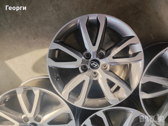 4бр.алуминиева джанта 18цола за Hyundai 5x114,3, снимка 2 - Гуми и джанти - 54261071
