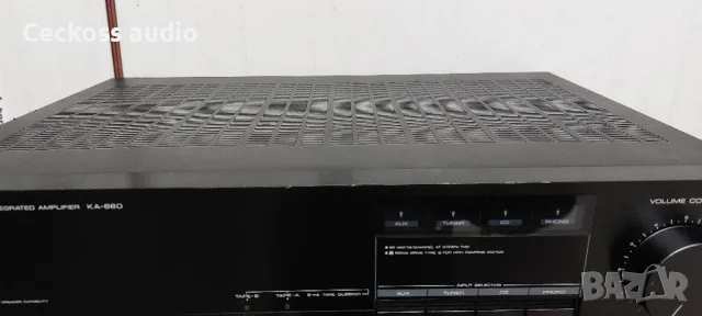 Стерео усилвател KENWOOD KA-660, снимка 4 - Ресийвъри, усилватели, смесителни пултове - 50323211