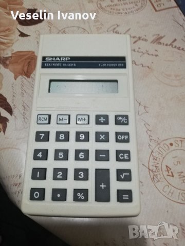 Елки Sharp EL-231H,231S и Casio HL812e, снимка 6 - Друга електроника - 35264643