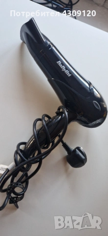 Сешоар BaByliss използвано, добро състояние, снимка 4 - Сешоари - 53212044