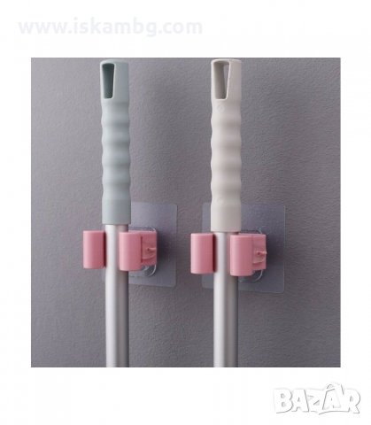 ЗАКАЧАЛКА ЗА СТЕНА, ДЪРЖАЧ ЗА МОП, МЕТЛИ И ДР. - код 1712, снимка 8 - Мопове, кофи, четки и метли - 33988988