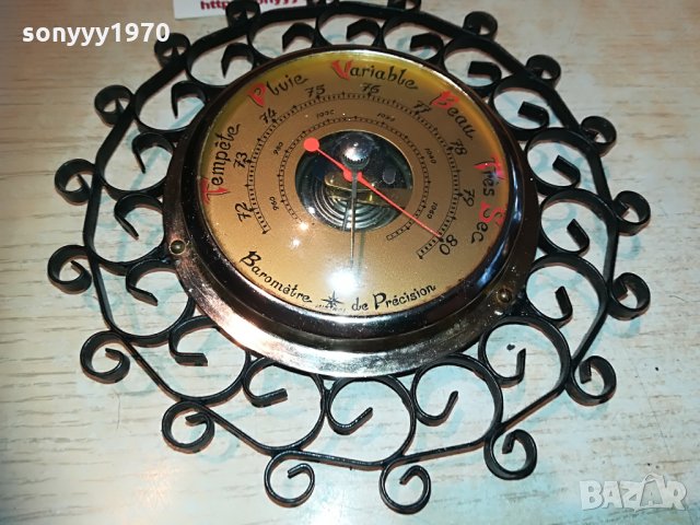 mistral-барометър внос франция-15см, снимка 5 - Колекции - 29914528