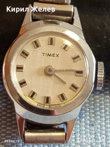 Стар механичен часовник TIMEX за КОЛЕКЦИЯ 54351, снимка 3 - Антикварни и старинни предмети - 54118365