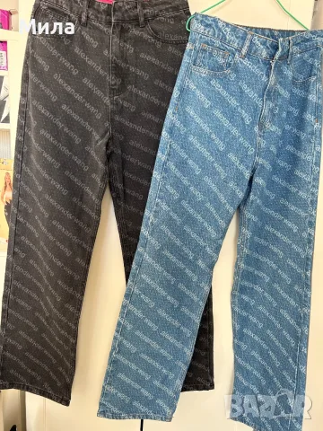 дънки Alexander wang, в сиво цвят, снимка 2 - Дънки - 56303779