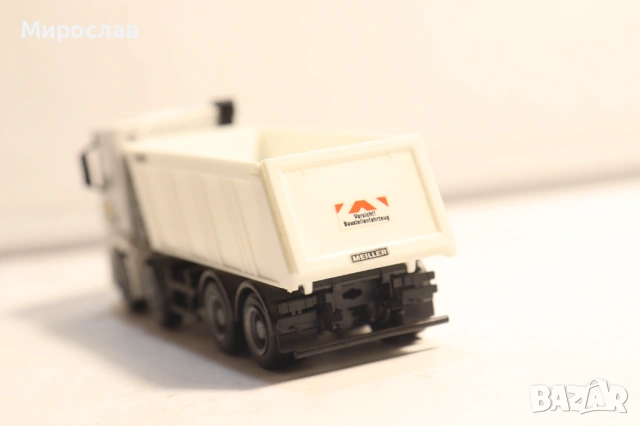 HERPA H0 1/87 MERCEDES BENZ ANTOS САМОСВАЛ КАМИОН МОДЕЛ, снимка 8 - Колекции - 54350958