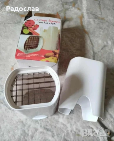 Уред за рязане на картофи.