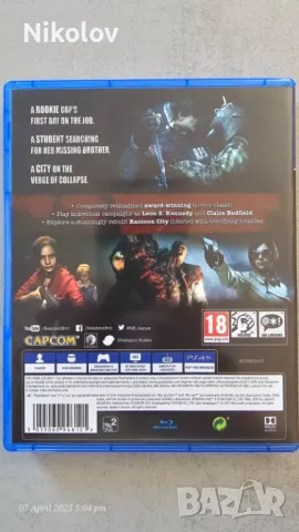 Resident Evil 2 Remake PS4 (Съвместима с PS5), снимка 3 - Игри за PlayStation - 49832584