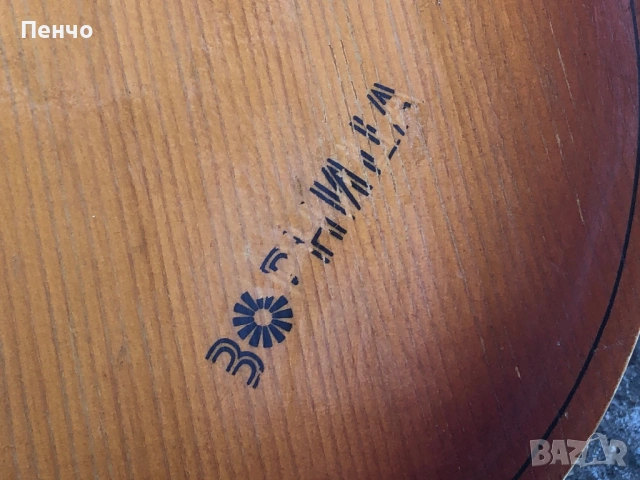 стара българска китара мод. "ЗОРНИЦА" на фабр. "КРЕМОНА", снимка 6 - Антикварни и старинни предмети - 47563264