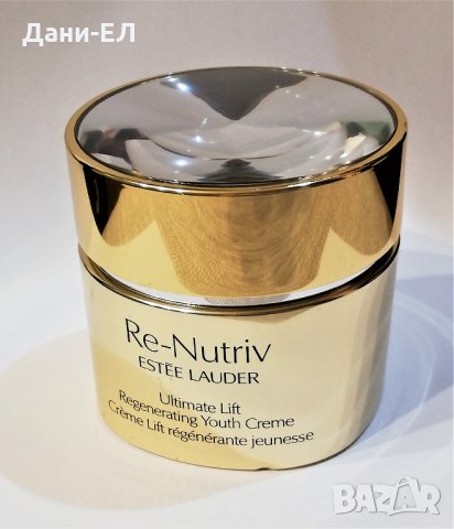 Estee Lauder Re-nutriv Regenerating Youth Crème Kрем повдигащ, коригиращ бръчките- 50ml Пълен размер, снимка 3 - Козметика за лице - 31062915