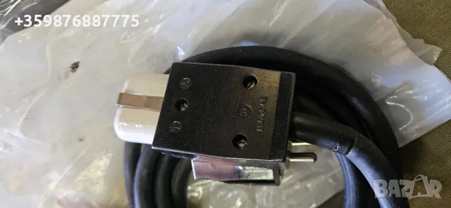 Кабел шоко български уред шуко , снимка 2 - Антикварни и старинни предмети - 50102376