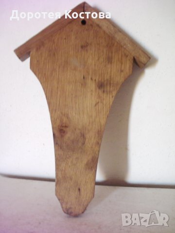Стар кръст с дървена поставка, снимка 5 - Антикварни и старинни предмети - 30498340