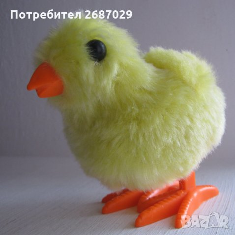 механична играчка - пиле птиче фигурка фигура животно птица, снимка 3 - Колекции - 29124501