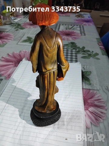 Декоративна фигура китайска статуетка на старец. , снимка 3 - Декорация за дома - 53194713