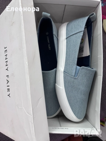 Нови светлосини ежедневни обувки на Jenny Fairy