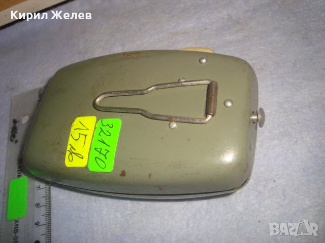 СВЕТЛИНА - СТАРО СИГНАЛНО МЕТАЛНО РЯДКО РЕТРО БГ - ФЕНЕРЧЕ ВОЕННО с УПЪТВАНЕ 32170, снимка 8 - Антикварни и старинни предмети - 38276914