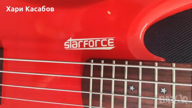 Колекционерска бас китара Starforce, снимка 3 - Китари - 56039848