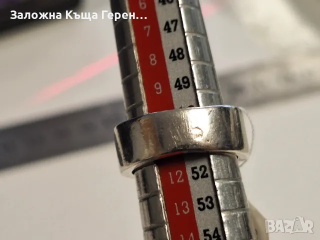 Сребърен пръетен 7,24гр, снимка 3 - Пръстени - 56180790