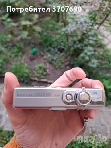Компактен дигитален фотоапарат Canon Digital IXUS 50, снимка 5 - Фотоапарати - 52482539
