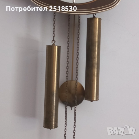 Стенен часовник Junghans , снимка 5 - Антикварни и старинни предмети - 51617446