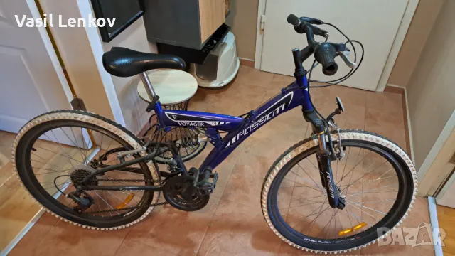 Запазен велосипед Passati 24" VOYAGER – с преден и заден амортисьор , снимка 4 - Велосипеди - 50165898