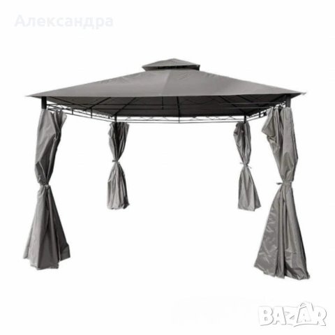 Шатра MUHLER – Просторна, стабилна и стилна защита за вашето открито пространство, снимка 6 - Градински мебели, декорация  - 53880039