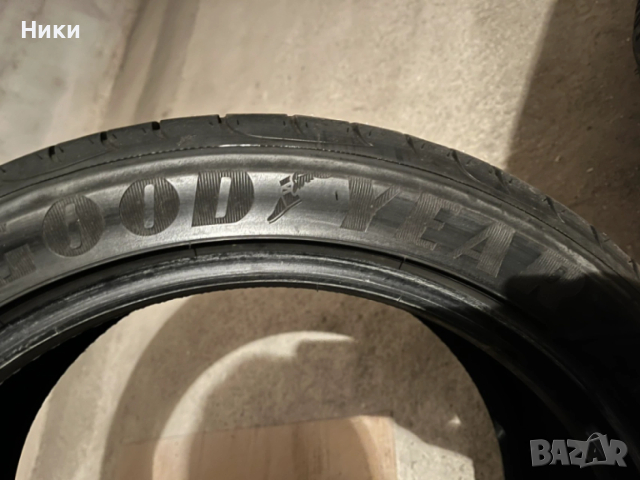 2 бр. 225/45/17 GoodYear Eagle F1, снимка 6 - Гуми и джанти - 54100786