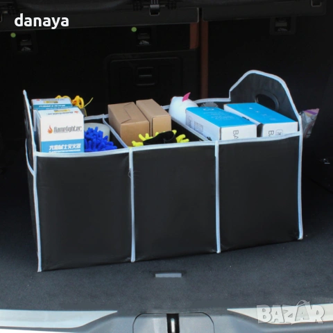 6496 Органайзер за багажник на кола с отделения, снимка 2 - Аксесоари и консумативи - 54015749