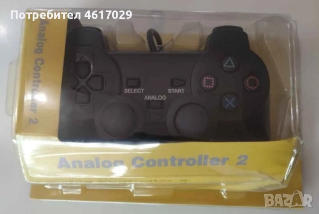 PS2-Джойстик-Нов Опаковка Блистер 