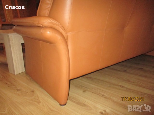 Кожен диван тройка Himolla само за ценители, снимка 7 - Дивани и мека мебел - 31856949