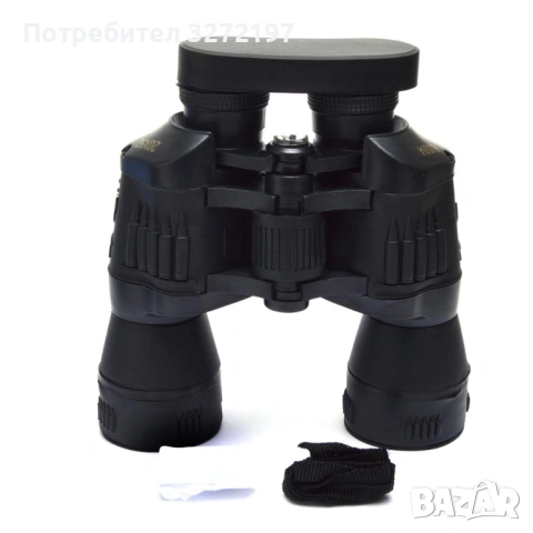 20 X 50 HD бинокъл 20X Zoom сгъваем мощен обектив преносим бинокулярен с цифров компас и чанта, снимка 4 - Друга електроника - 54177804