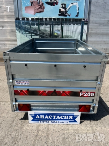 НОВО Туристическо, самосвално ремарке TRIGANO P205, снимка 9 - Ремаркета - 45793404