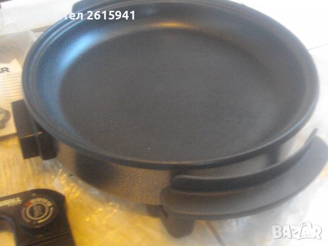 Нов Холандски Мултифункционален Грил Тиган-ф30мм-280 Градуса-1500 Вата-TRISTАR Z-2963, снимка 10 - Печки, фурни - 38547075