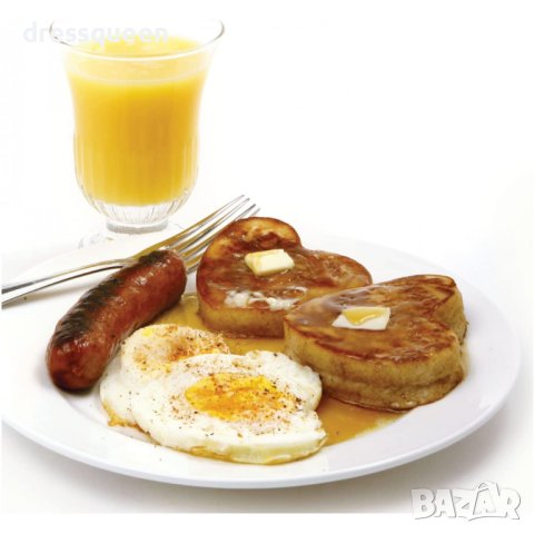 1733 Кръгла силиконова форма за пържени яйца и палачинки, снимка 6 - Други - 44238143