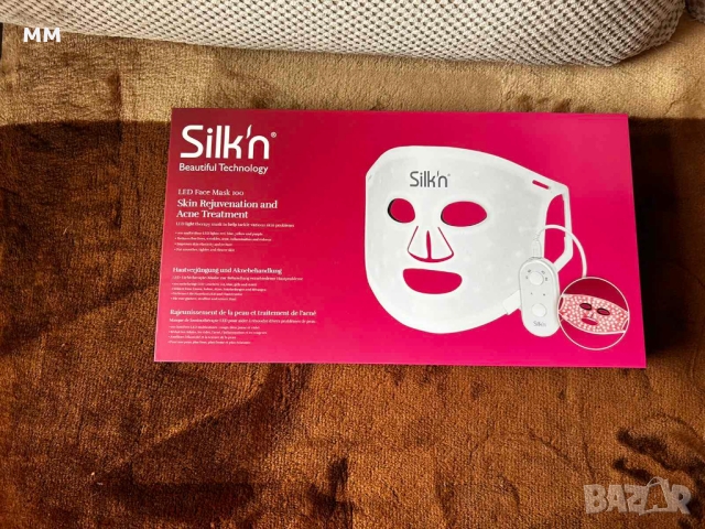 SILK'N LED Face Mask 100 маска за лице със светлинна терапия, снимка 1 - Други - 44682276