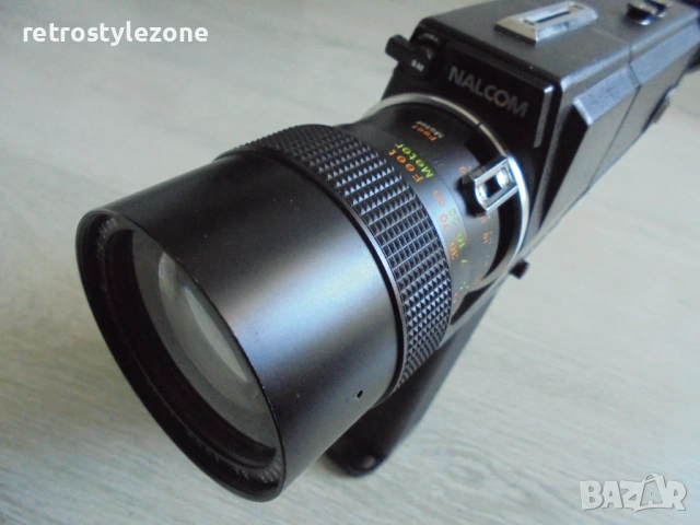 № 8579 Винтидж кино камера NALCOM Super 8 + оригинална чанта, снимка 7 - Антикварни и старинни предмети - 54320392