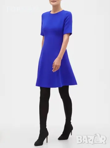 РАЗКОШНА рокля в кралскосин цвят , снимка 1