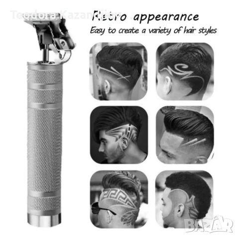 Професионална безжична машинка за подстригване Kemei, снимка 2 - Машинки за подстригване - 50685156