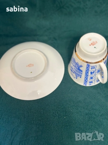 Костен порцелан ЛФЗ Ломоносов, снимка 7 - Сервизи - 52671507