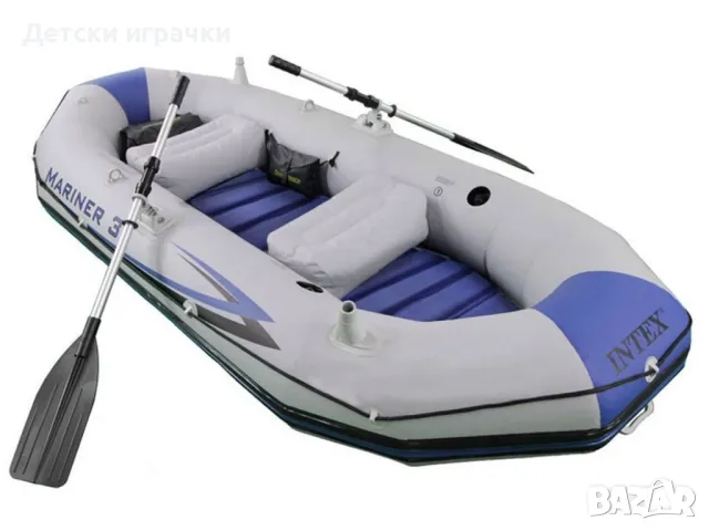 Надуваема лодка комплект INTEX Mariner 3, обновен модел , снимка 2 - Водни спортове - 50393312
