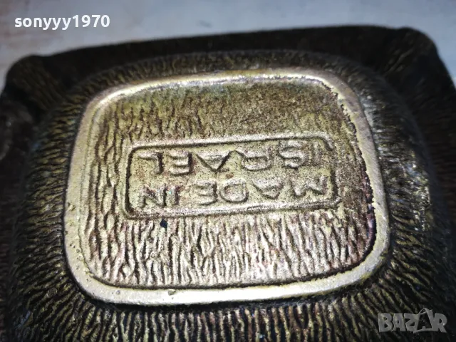 МЕД/МЕСИНГ-ПЕПЕЛНИК ОТ ФРАНЦИЯ 0301250741, снимка 16 - Антикварни и старинни предмети - 48526399