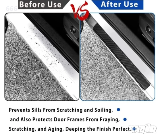 4 бр. протектори за прагове на автомобилни врати KIA, снимка 4 - Аксесоари и консумативи - 52731615