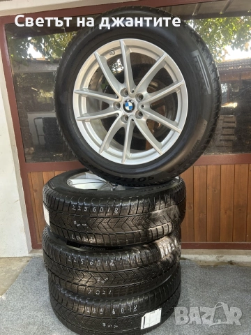Джанти със Зимни Гуми 18 Цола за BMW X3 G01 X4 G02 / 225/60/18 Pirelli Оригинални , снимка 3 - Гуми и джанти - 55896862